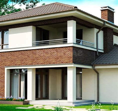 Фасад дома (115 фото) » НА ДАЧЕ ФОТО