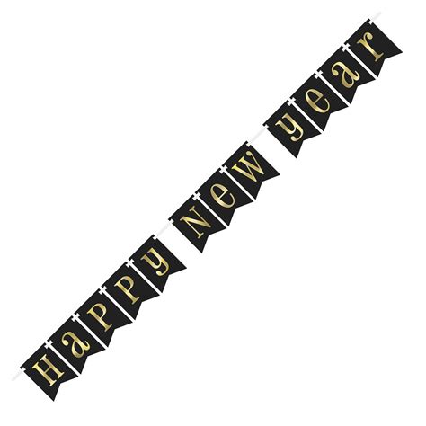 Happy New Year Banner Party Splendour