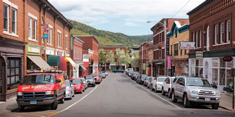 Railroad St Looking Toward Main St Great Barrington Ma 1761 Pop