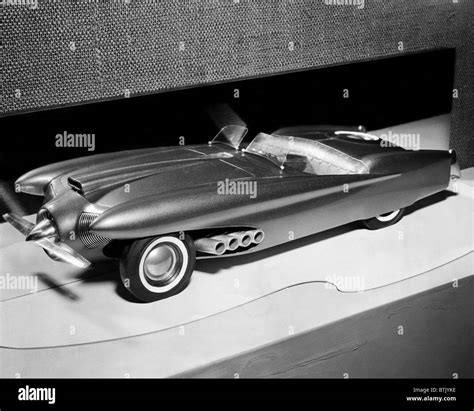 Clay Model Of A Ford Dream Car 1952 Courtesy Csu Archiveseverett