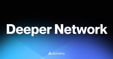 Deeper Network - Identity Tools - Alchemy