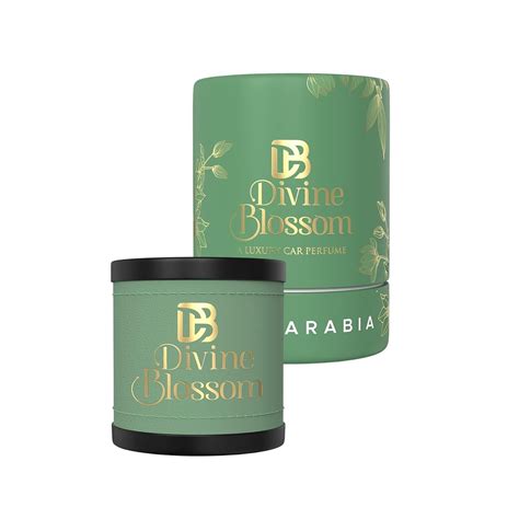 Divine Blossom Grace Gel Car Perfume| Luxurious Leather Fabric | Easy