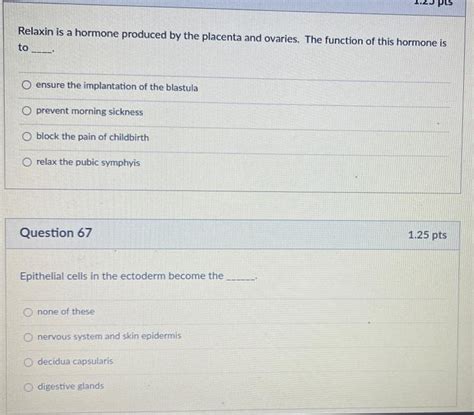 Solved Relaxin is a hormone produced by the placenta and | Chegg.com