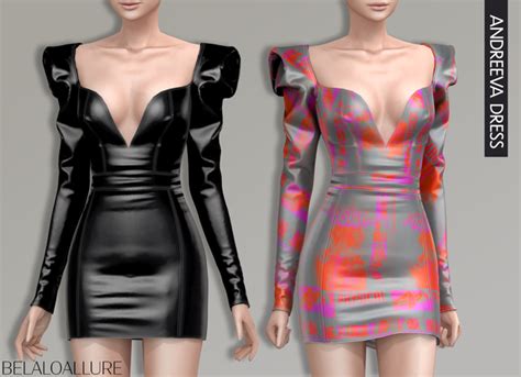 Belaloallure Cc Belaloallure Sims Dresses Sims Mods Clothes