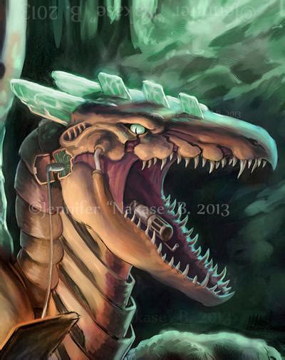 Tech Dragon Wip Last Update By Nakaseart On Deviantart