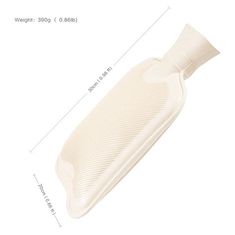 Easycosy Long Hot Water Bottle Bed Warm Waist Warm Back Hot Water