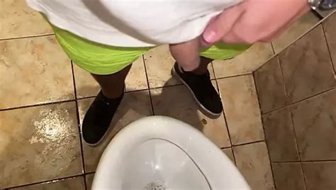 Peeing And Cumming On Floor In Public Toilet Gay Amateur Porn Feat Gifted Xhamster