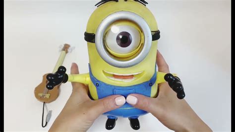 Говорящий миньон Стюарт. Обзор интерактивной игрушки minions Stuart из ...