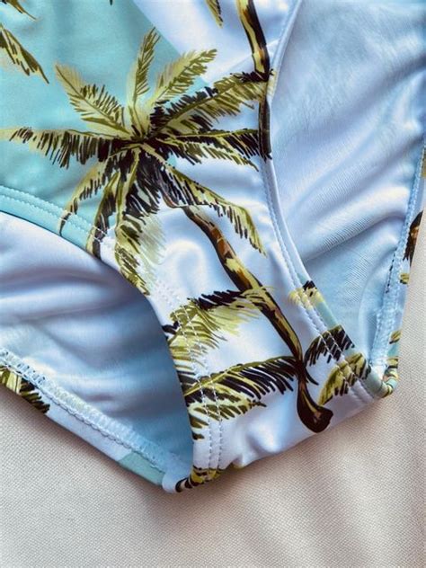 Baby Girls Palm Tree Bikini Swimsuit Lynks Shop