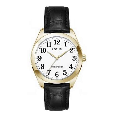 Lorus Ladies Watch Black Strap - Lorus - Fallers.ie - Fallers Jewellers ...