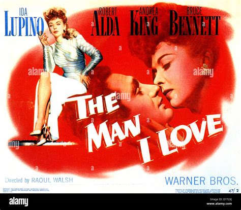 The Man I Love Poster For 1947 Warner Bros Film With Ida Lupino And