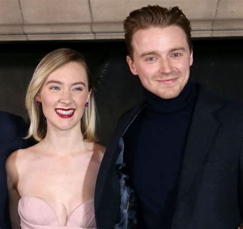 Saoirse Ronan with her boyfriend Jack Lowden | Celebrities InfoSeeMedia