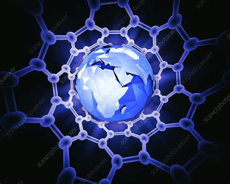 Nanotechnology Illustration Stock Image F0117188 Science Photo