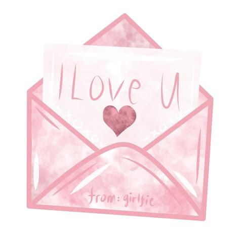 Premium Psd Love Letter From Girlfriend