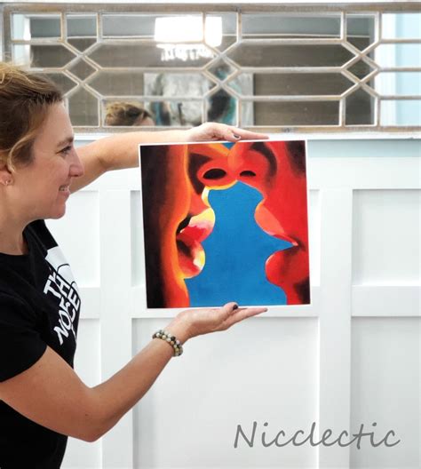 Romantic And Colorful Lesbian Sensual Art Gay Pride Art Etsy