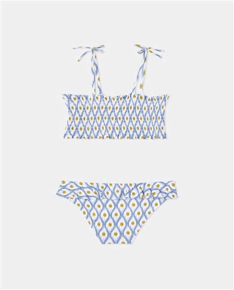 Comprar Bikini De Ni A Ikat Azul Unit Hipercor