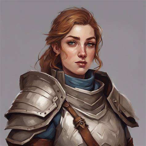 Dnd Female Character Human Adventurer Portrait By Hyp1e On Deviantart