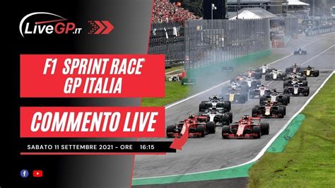 F Gp Italia Commento Live Sprint Qualifying Youtube