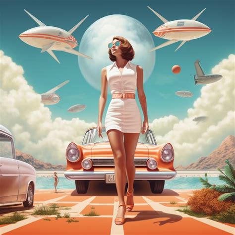 Premium Photo Stunningly Beautiful 70s Nostalgic Bikini