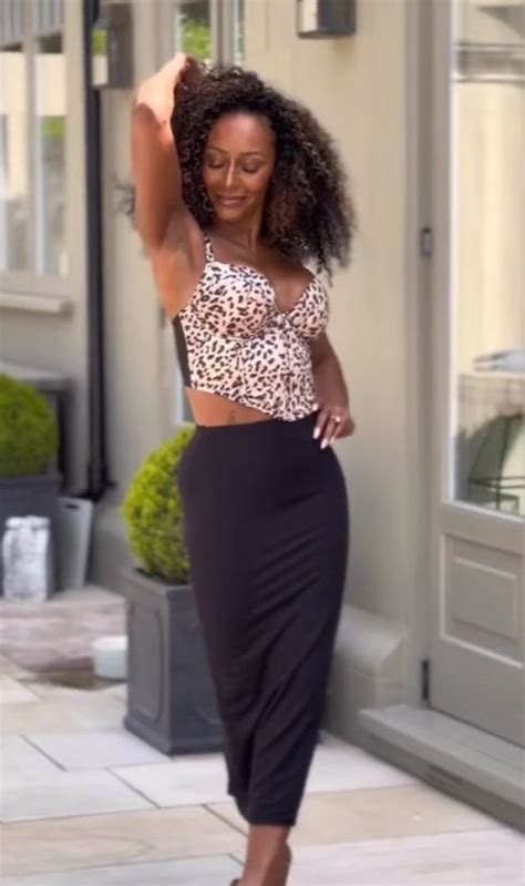 Mel B Blows Fans Away With Phenomenal Physique As She Rocks Daring Bikini For Special