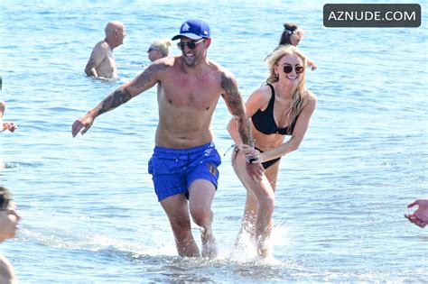 Katie Mcglynn Black Bikini In Santorini Greece AZNude