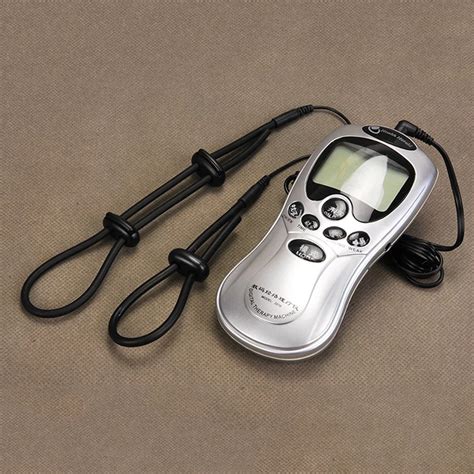 New Arrival Male Electric Shock Penis Masturbation Sex Toys Penis Ring Physiotherapy Scrotum