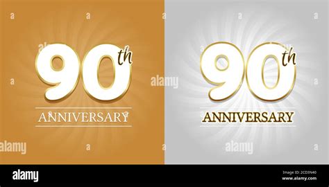 90 jahre alt Stock-Vektorgrafiken kaufen - Alamy