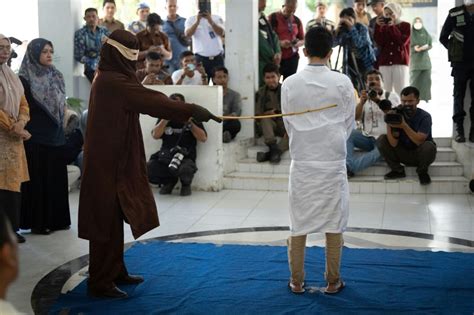 Two Men Publicly Flogged In Indonesia For Gay Sex News Au Australias Leading News Site