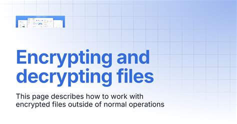 Encrypting And Decrypting Files Duplicati