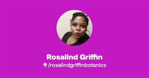 Rosalind Griffin Instagram Facebook Tiktok Linktree