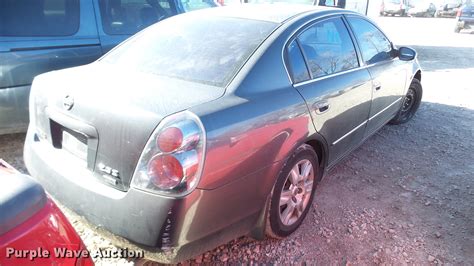 2006 Nissan Altima In Wichita Ks Item At9680 Sold Purple Wave