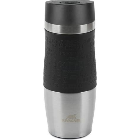 Термокружка RIVACASE SL Vacuum travel mug, silver, 0.38л 90346 ...