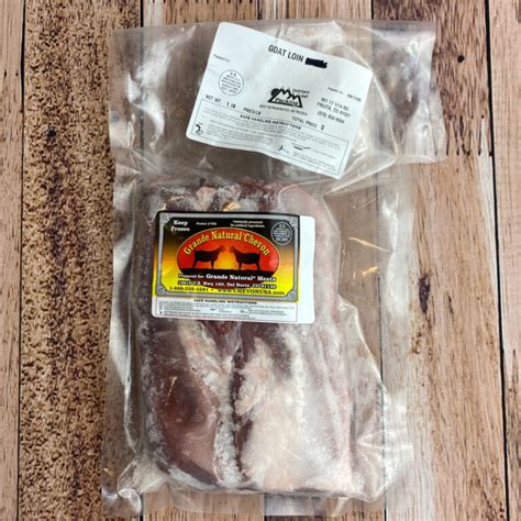Goat Whole Loin Boneless Elkusa