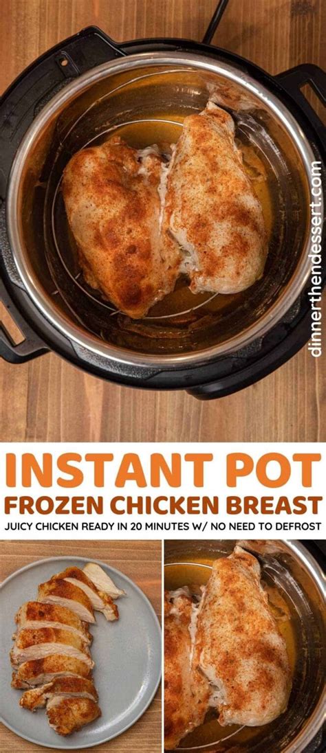 Instant Pot Frozen Chicken Breast Recipe Dinner Then Dessert