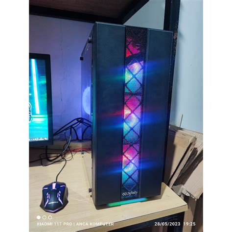 Jual PC Rakitan Gaming Desain Grafis AMD Ryzen 3 3200G Fulset