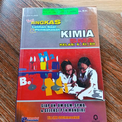 Jual Buku Teori Ringkas Latihan Soal Dan Pembahasan Kimia SMA Shopee