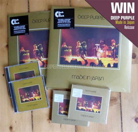 Win Deep Purple Made In Japan Superdeluxeedition