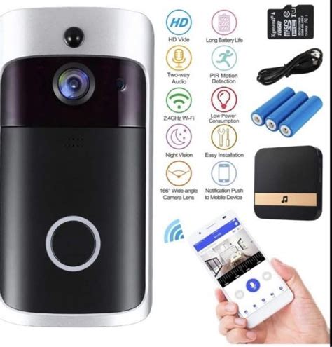 Nestling video doorbell V5, Furniture & Home Living, Security & Locks ...