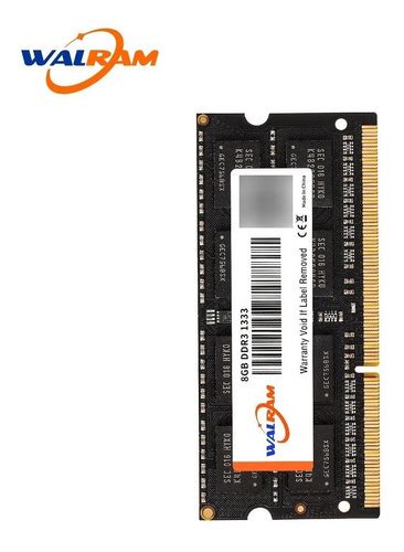 Memoria Ram Walram Ddr3 8gb 1333mhz | Envío gratis