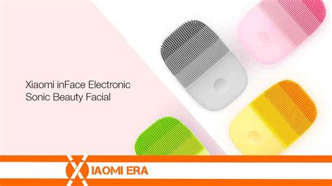 Xiaomi inFace Electric Deep Facial Cleansing Brush - YouTube