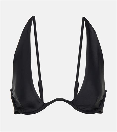 Paloma Bikini Top In Black Jade Swim Mytheresa
