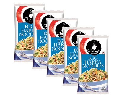 Buy Chings Secretegg Hakka Noodles 150g Pack Of 5 Authentic Chinese