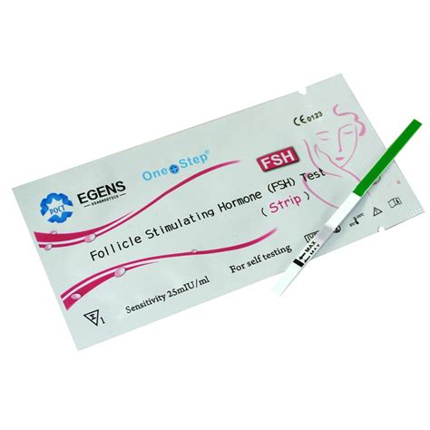 Female Fertility Test Menopause Kit - 3 FSH Strip Tests | Buy Now with