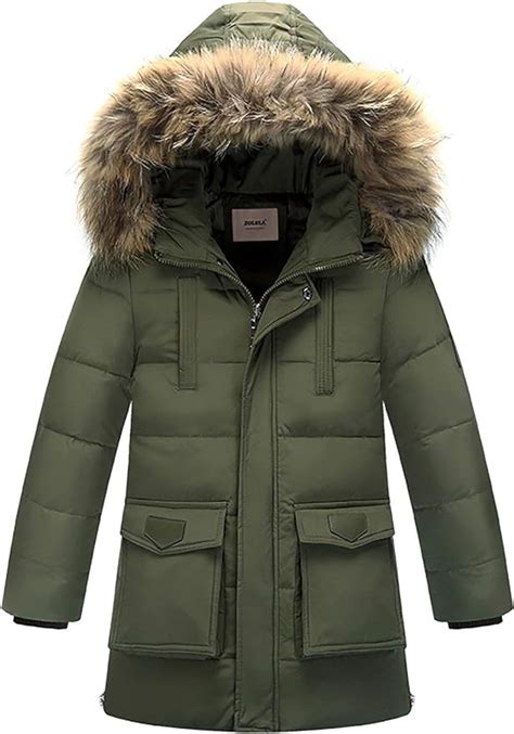 Zoerea Ragazzo Giubbotti Piumino Bambino Kids Cappotto Invernale Con