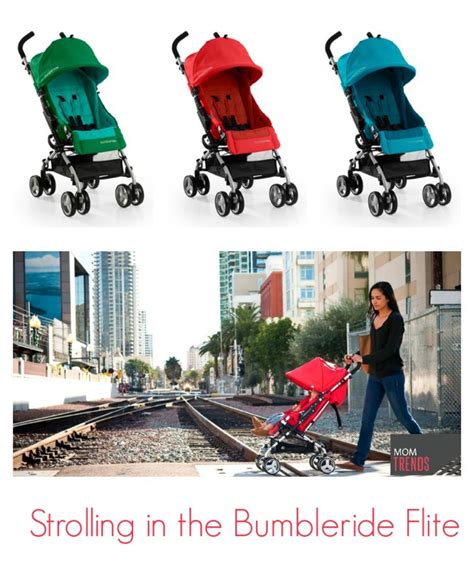 Strolling in the Bumbleride Flite - MomTrendsMomTrends