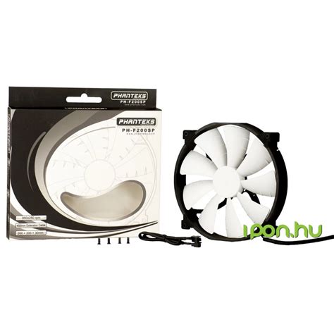 PHANTEKS PH-F200SP 200mm black-white - iPoncomp.com