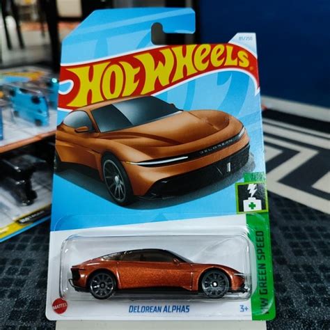 Hot Wheels Delorean Alpha5 Orange Shopee Malaysia