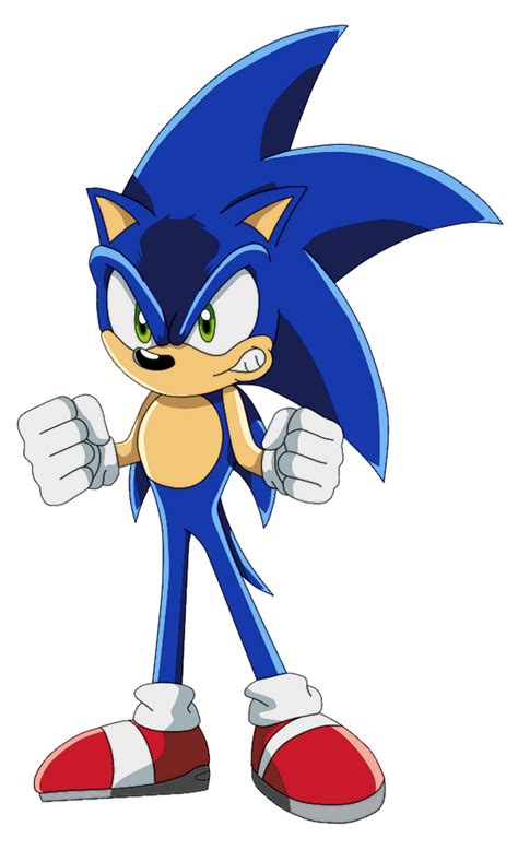 Sonic X Angry Sonic By Foxeygamer87sonic On Deviantart