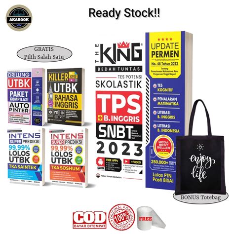 Jual The King Tps Snbt 2023 Bedah Soal And Materi Buku Tes Skolastik Snbt