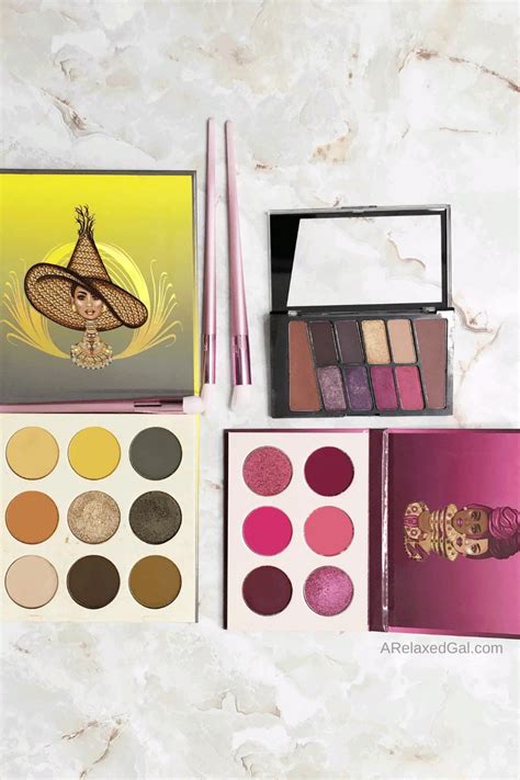 Multiple Eyeshadow Palettes Perfect For Dark Skin | A Relaxed Gal